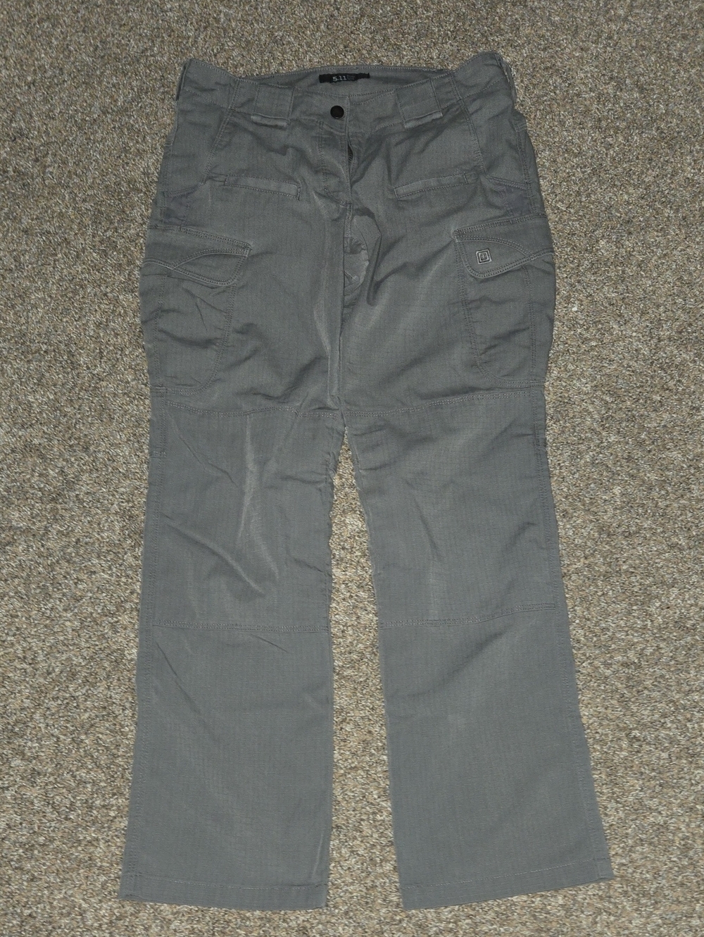 5.11 Tactical Gray Cargo Pants -Stryke Ripstop Utility Trousers